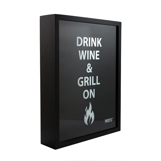 Cuadro Porta Corchos De Vino Wayu