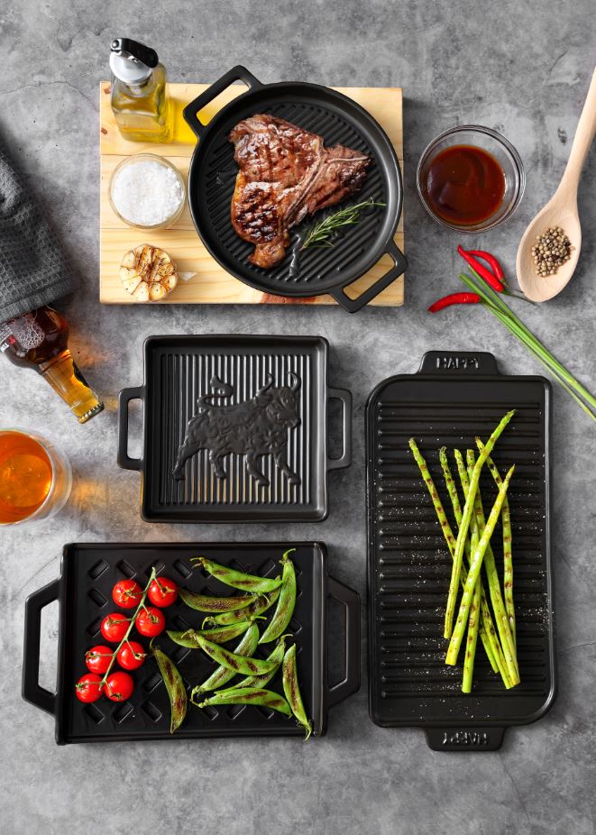 GRILL ASADOR BBQ RECTANGULAR 30 CM CERAMICA GRES