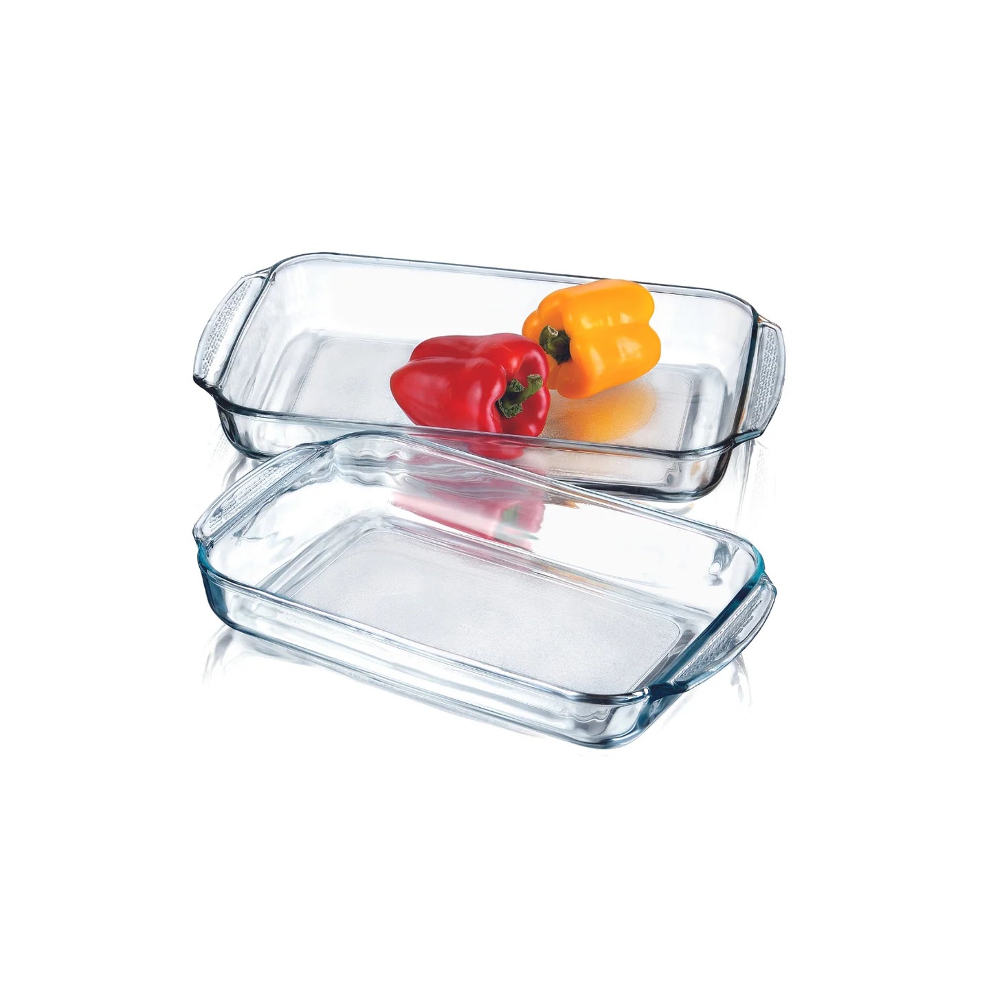 FUENTE RECTANGULAR VIDRIO 1.9LT